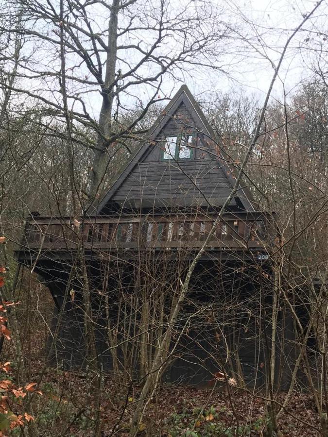 Heavenly Renovated Cabin Near Pittoresque Durbuy - Whistler Villa Luaran gambar