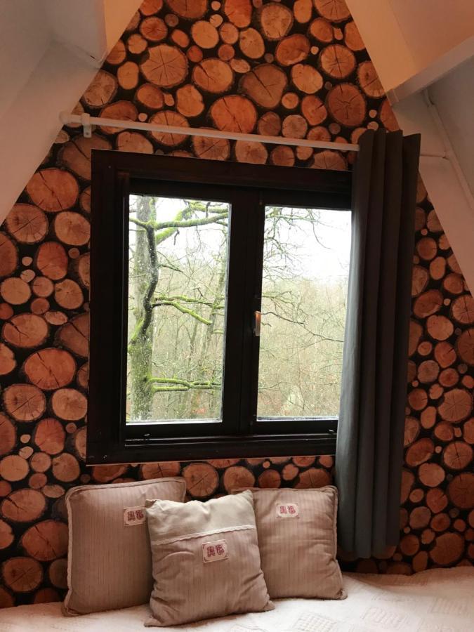 Heavenly Renovated Cabin Near Pittoresque Durbuy - Whistler Villa Luaran gambar