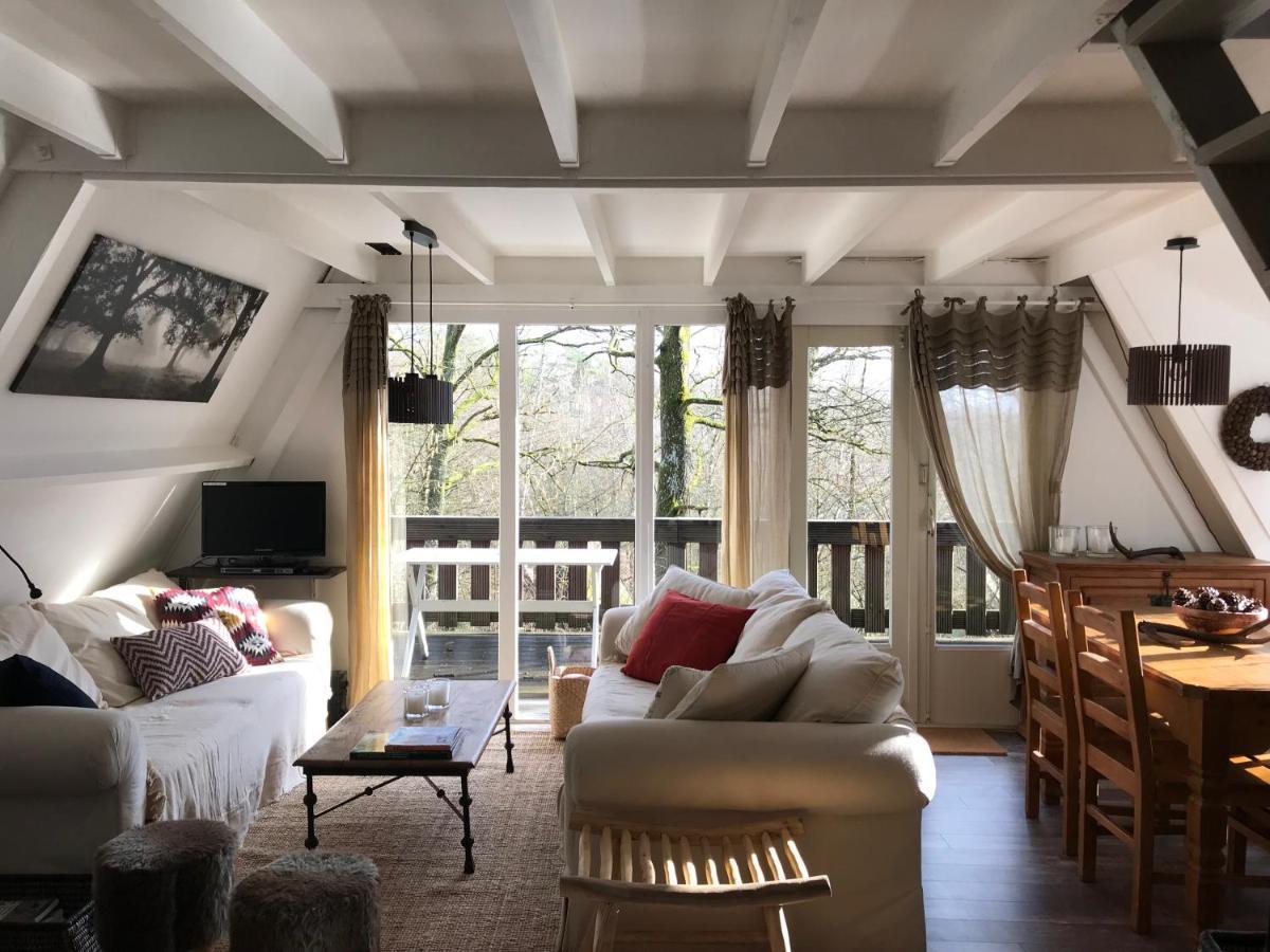 Heavenly Renovated Cabin Near Pittoresque Durbuy - Whistler Villa Luaran gambar